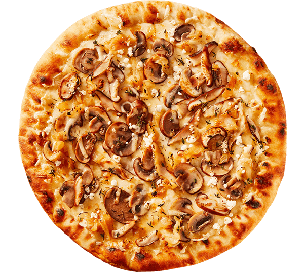 Mushrooms pizza